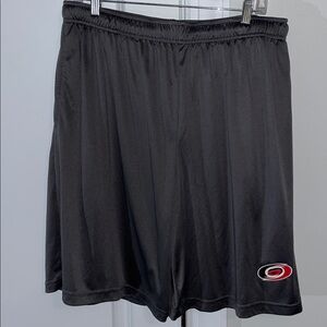 Fanatics 2 Pocket Hockey Carolina Hurricanes Ym Work out Gray Shorts 2XL men’s